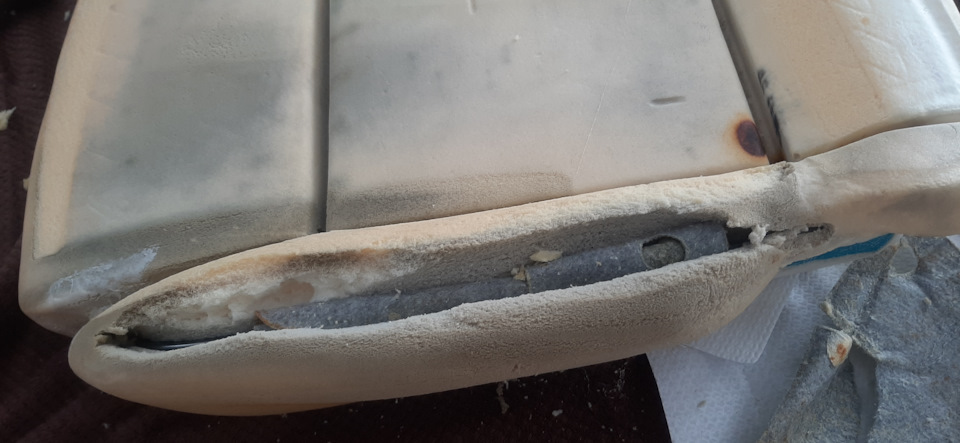 Ремонт, реставрация водительского сиденья на своём vw Bora ...