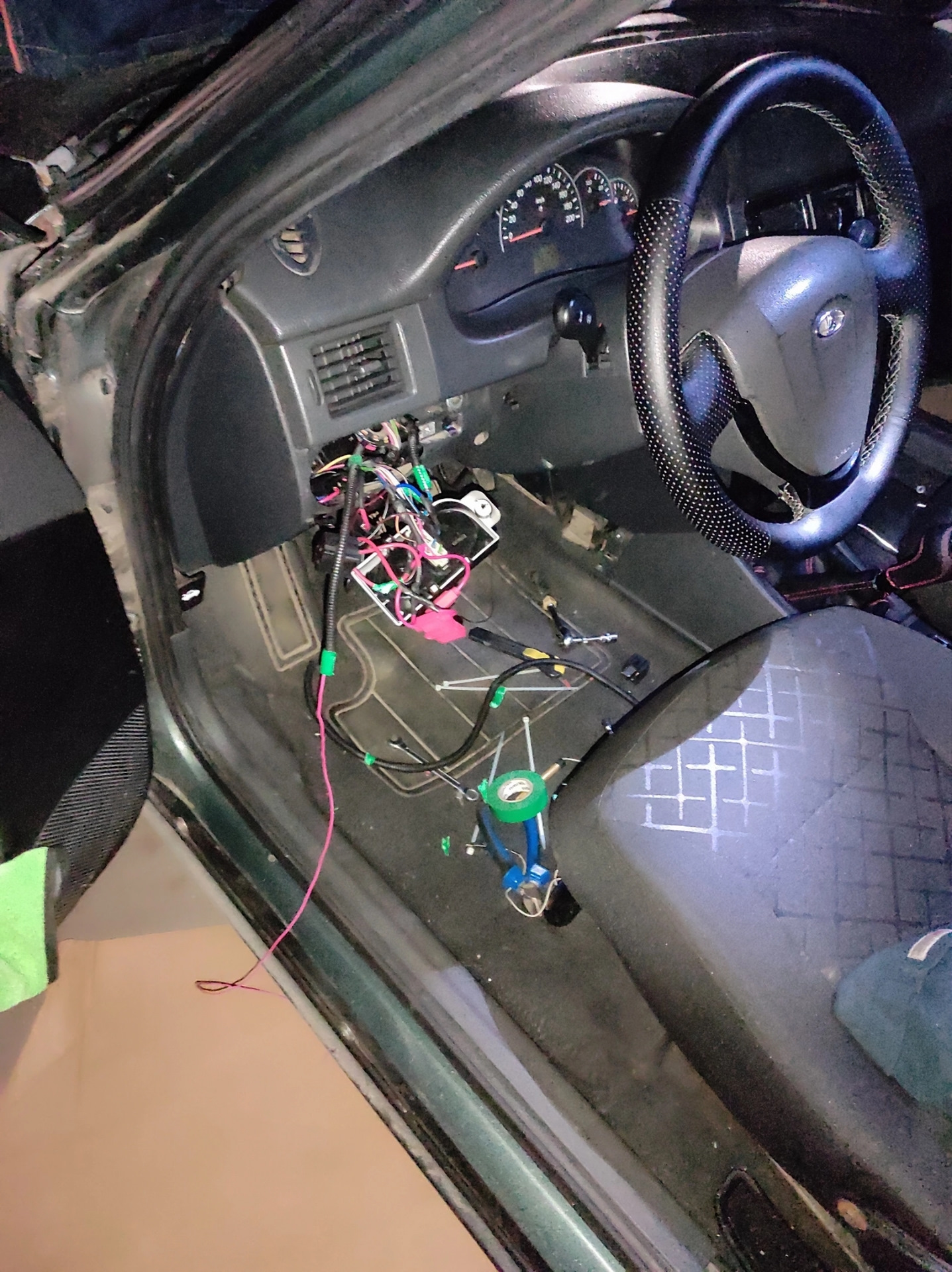 Установка туманок ) — Lada Приора седан, 1,6 л, 2009 года | электроника ...