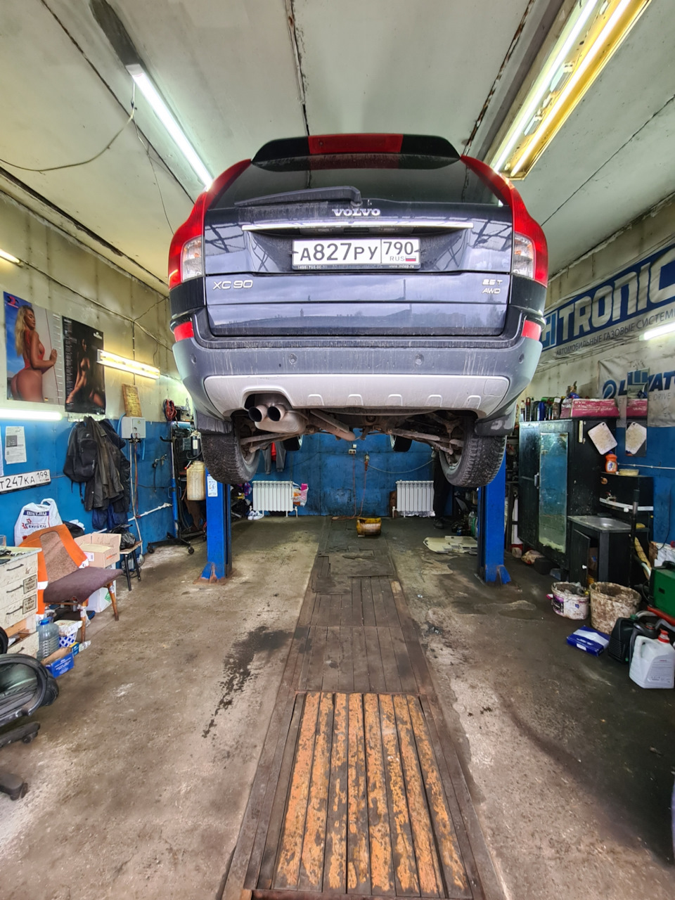 Замена масла. — Volvo XC90 (1G), 2,5 л, 2007 года | плановое ТО | DRIVE2