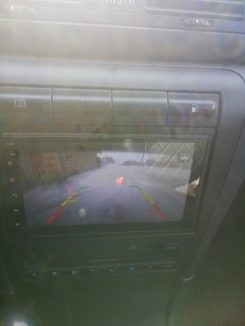 А вот так старая показывала. Чистая камера. — Skoda Octavia Combi A4 Mk1