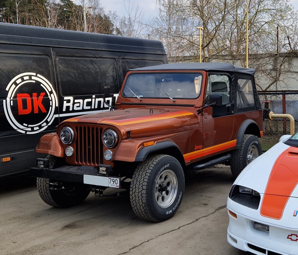 Внедорожник Jeep cj7 кабриолет