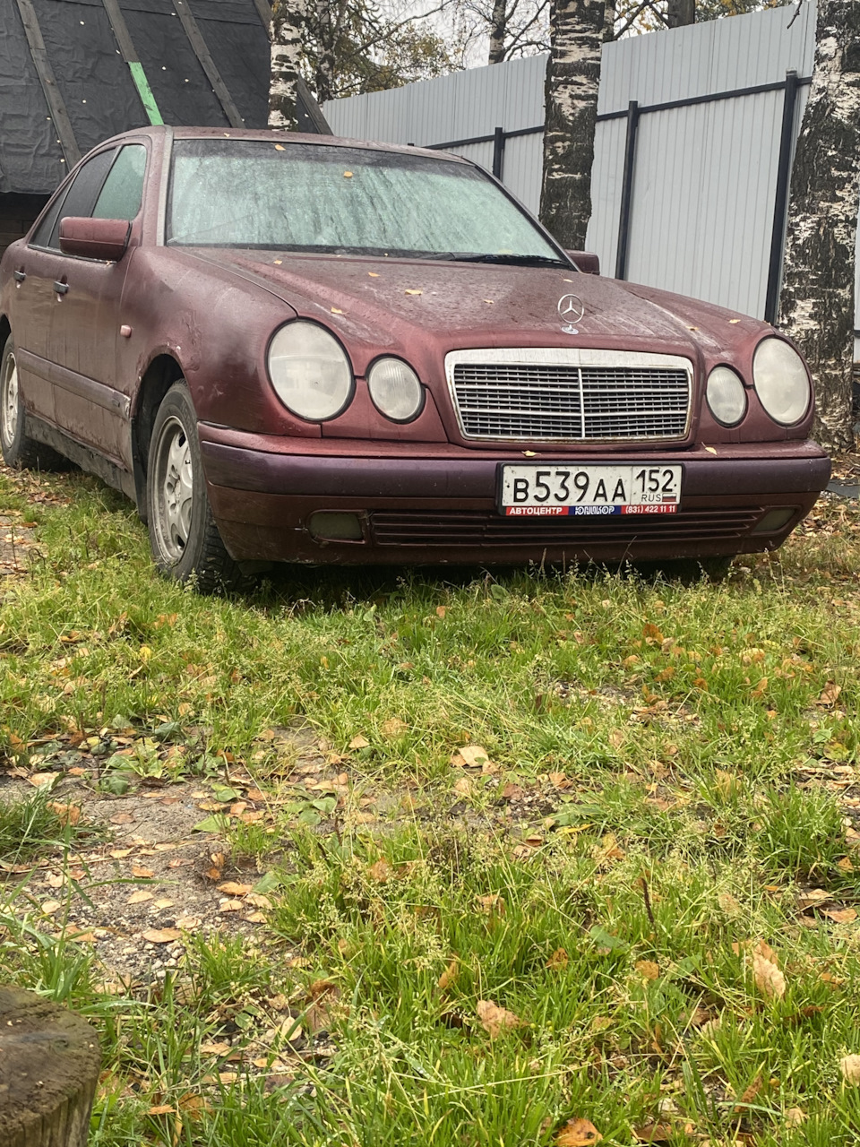 7 дней владения-или первая поездка в 1300км — Mercedes-Benz E-class (W210),  2,4 л, 1997 года | путешествие | DRIVE2