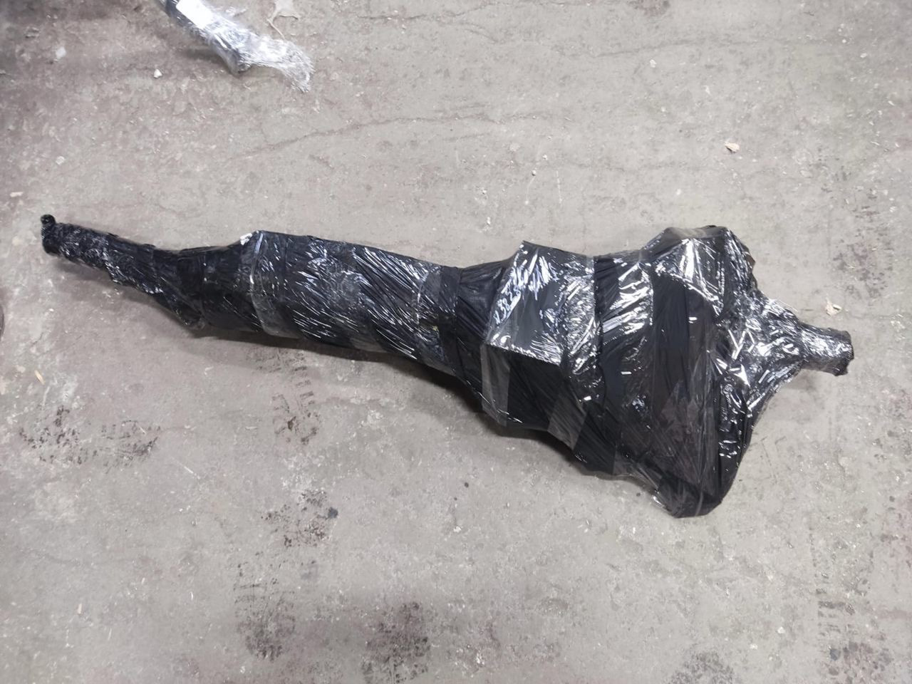 Установка выхлопной системы — Lada Гранта (2G) FL, 1,6 л, 2022 года ...