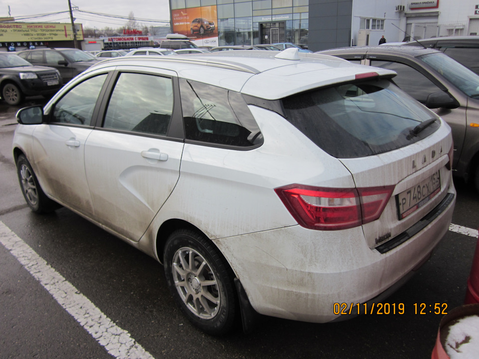 …так что я и сам был не против тех-мойки — Lada Vesta SW (1G)