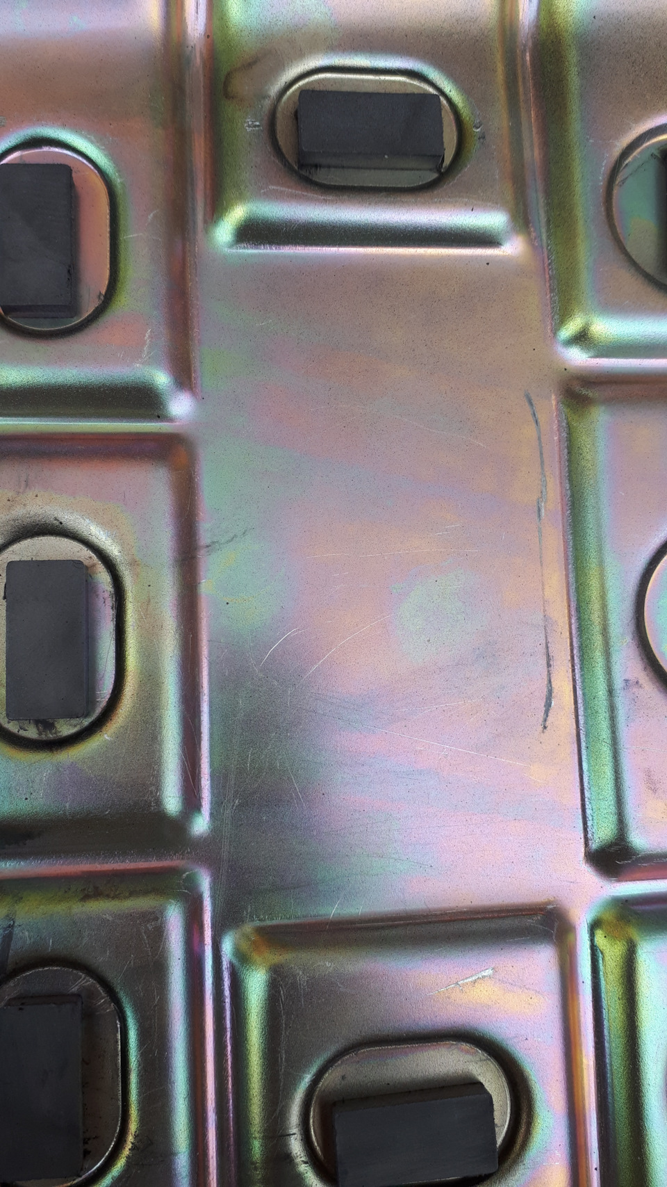 WAG фильтр с высоким маслоприемником уперался в поддон, прям след оставил — BMW 5 series (E39)