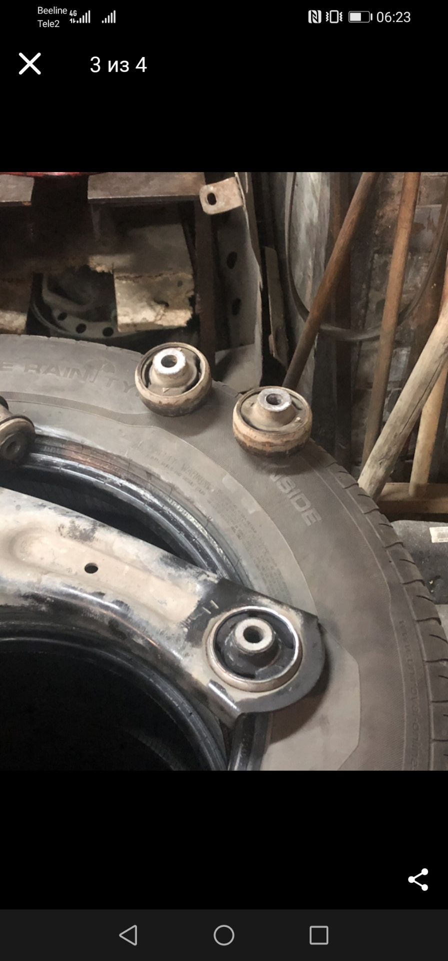 Замена сайлентблоков в передней подвеске — Skoda Superb Mk2, 1,8 л ...