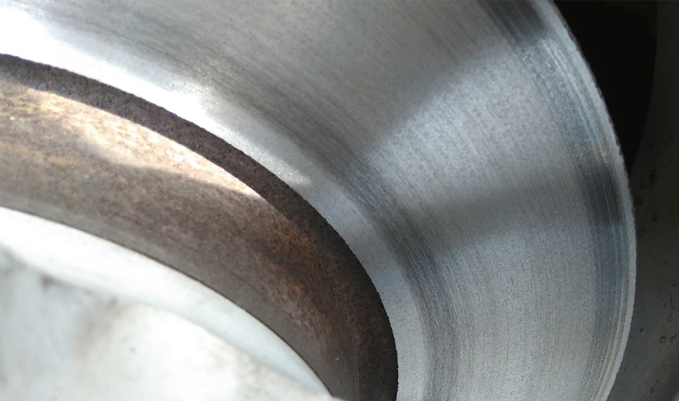 Расточка тормозного диска — Hyundai Elantra (3G), 1,6 л, 2004 года ...