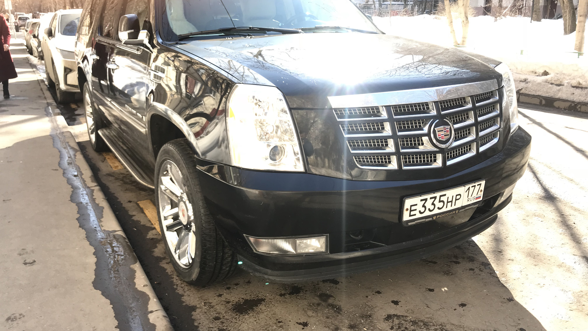 Cadillac Escalade ESV (2G) 6.2 бензиновый 2007 | Rockstar на DRIVE2