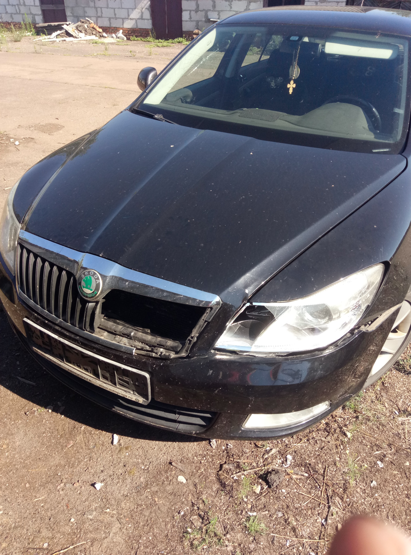 Левая фара Шкода октавия А5 1.8 tsi — Skoda Octavia A5 Mk2, 1,8 л, 2010  года | запчасти | DRIVE2