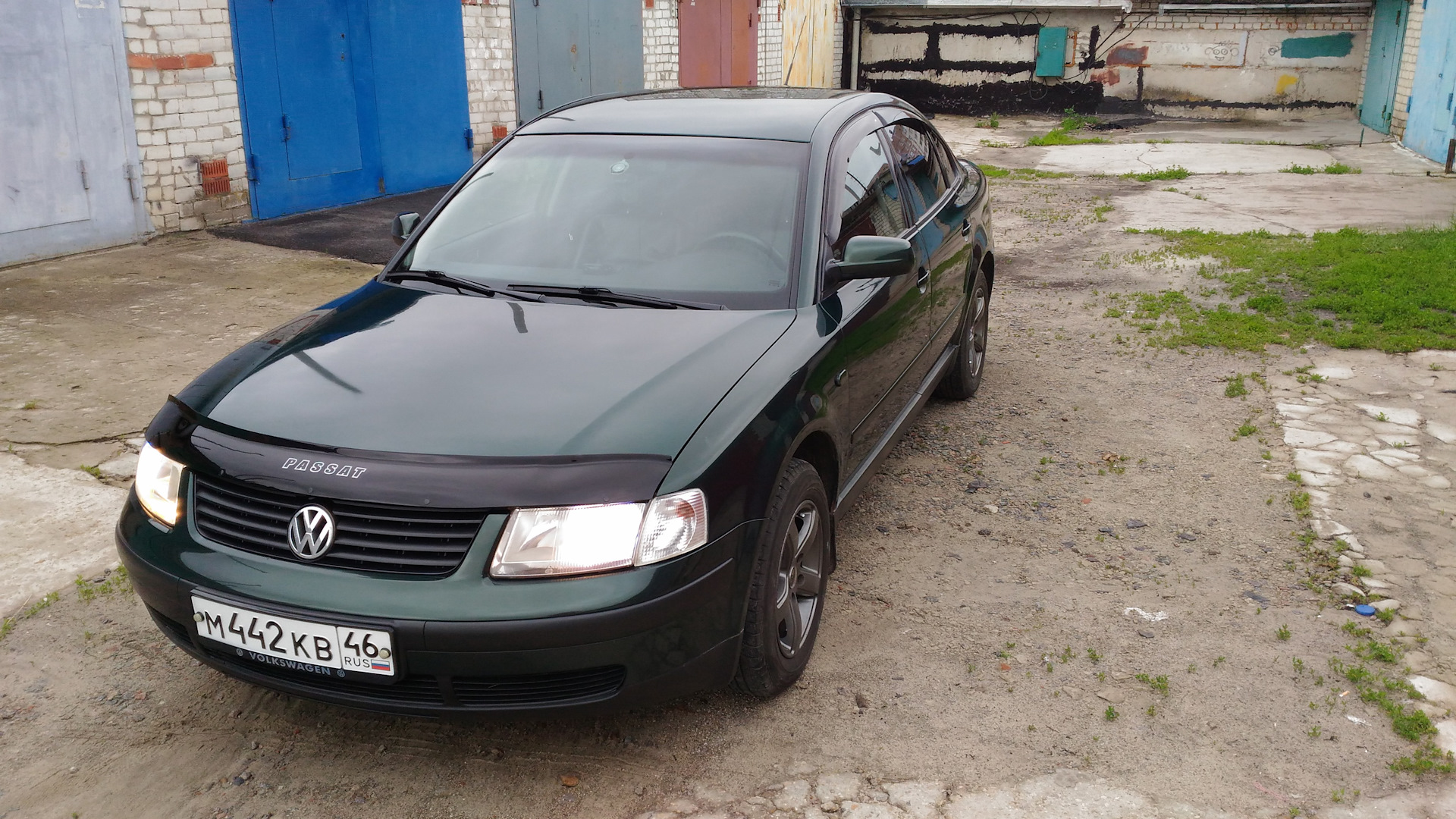 Volkswagen Passat B5 1.8 бензиновый 1997 | Тёмно зелёный металлик на DRIVE2