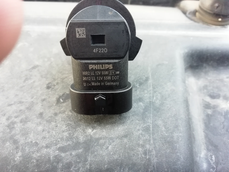 9012LL Лампа HIR2 9012 LL 12V 55W PX22d PHILIPS | Запчасти на DRIVE2