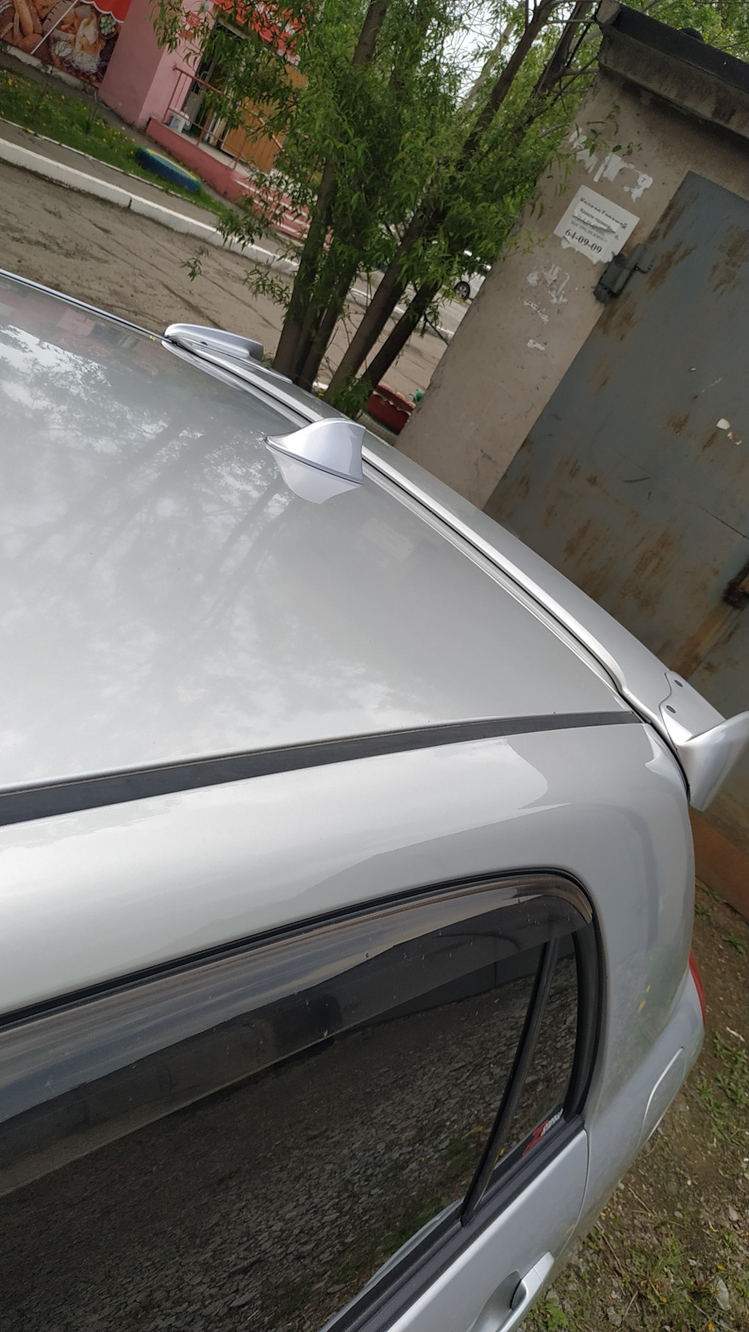 Плавник 🐬 — Toyota Corolla RunX, 1,5 л, 2004 года | стайлинг | DRIVE2