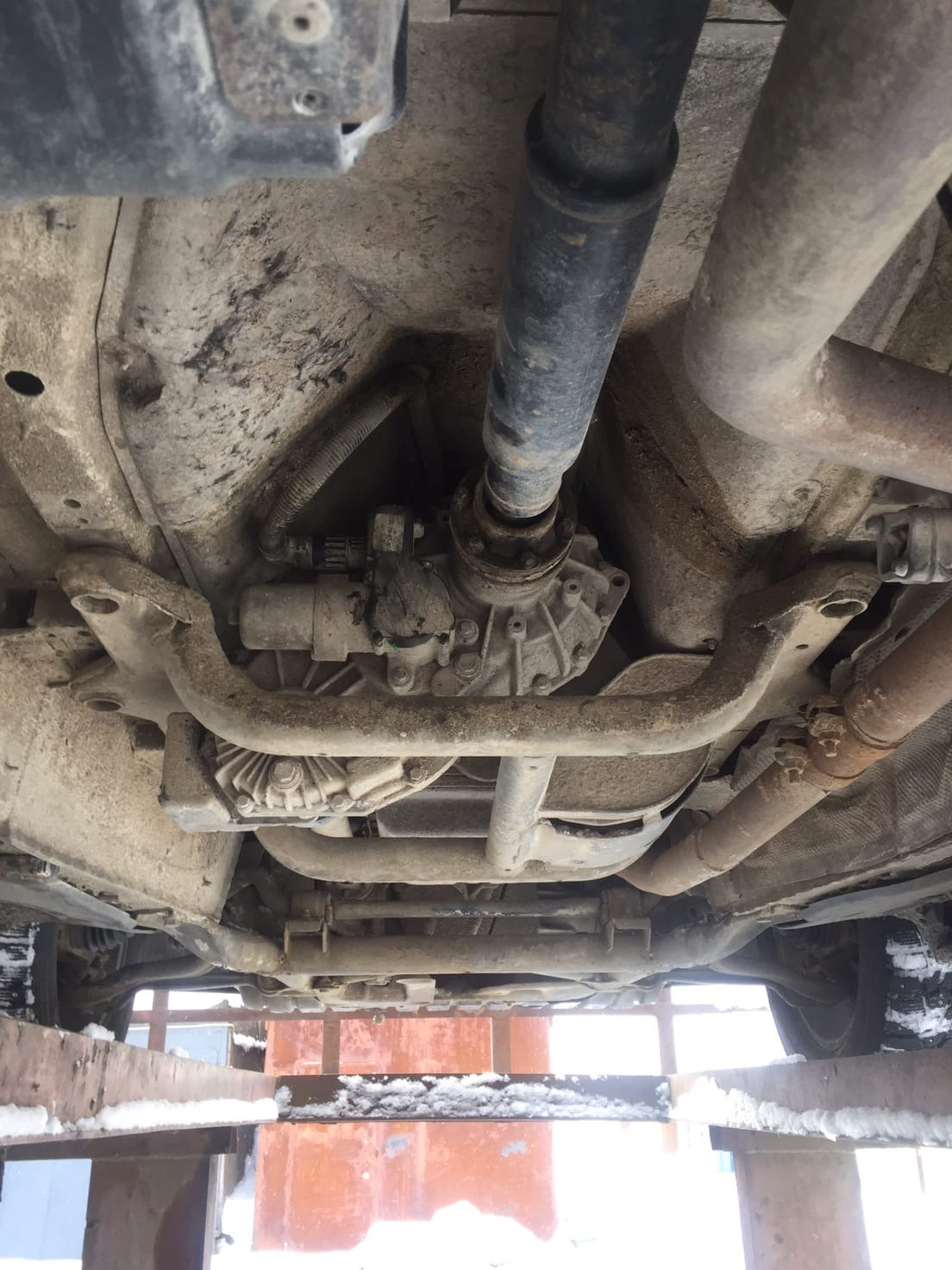 Transfer box neutral — лечение (М62, M57) — Land Rover Range Rover (3G