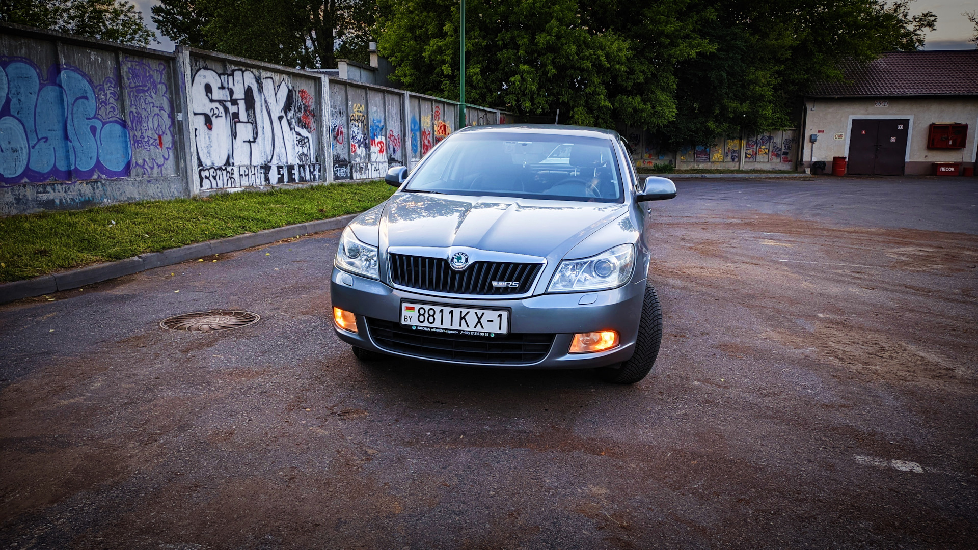 Skoda Octavia A5 Mk2 1.6 бензиновый 2012 | Steel Grey Metallic на DRIVE2