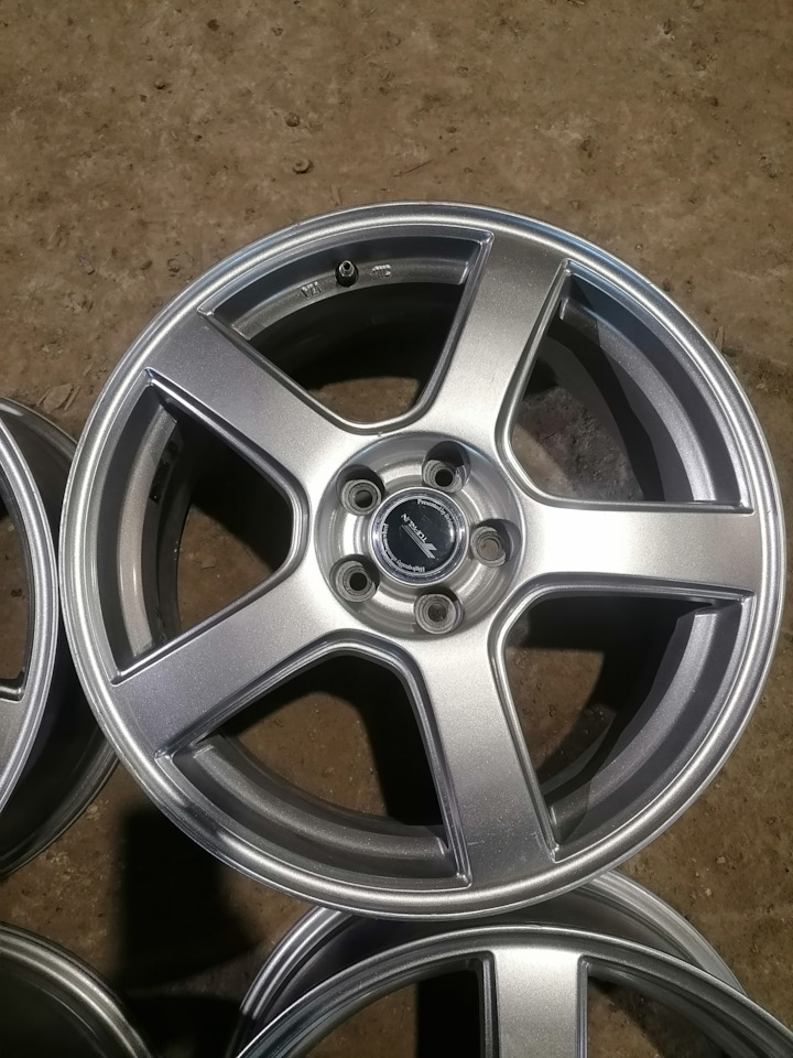 Литые диски Bridgestone 7Jx17 ET53 5x100 на Subaru Forester (SF ...
