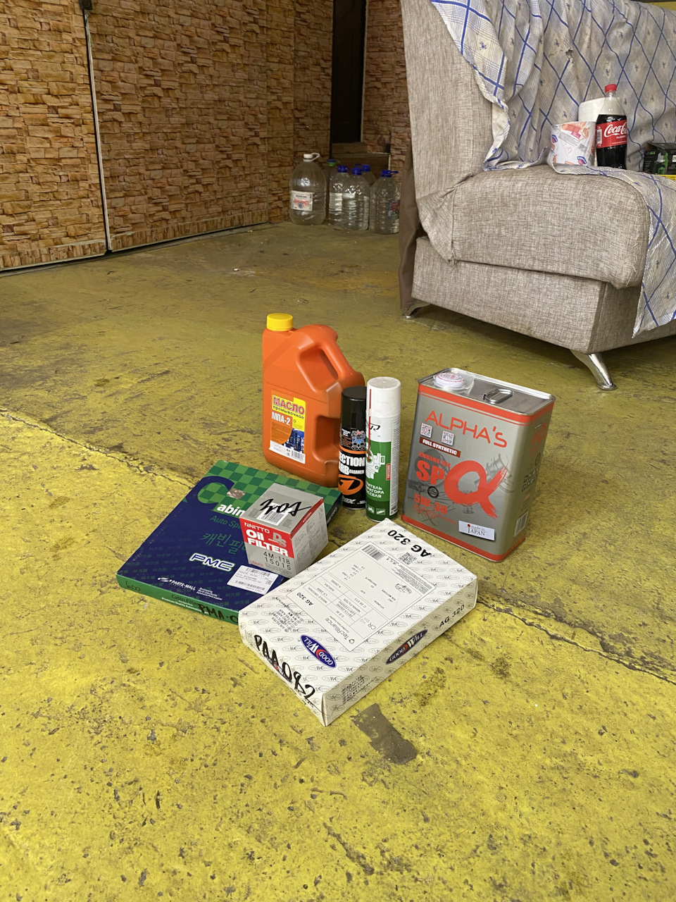 Замена масла и экспресс раскоксовка — Hyundai Avante (5G), 1,6 л, 2012 ...