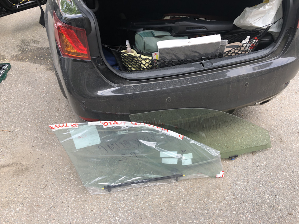 Установка двойных стекол Lexus GS — Lexus GS (L10), 3,5 л, 2012 года ...