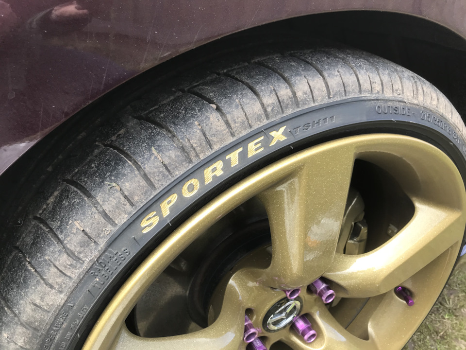 Маркер для надписей на шинах?! — Mazda 3 (1G) BK, 1,6 л, 2007 года ...