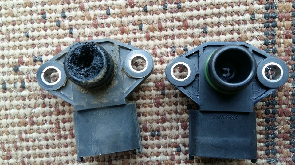 Замена датчика давления во впускном коллекторе двигателя, чистка ...