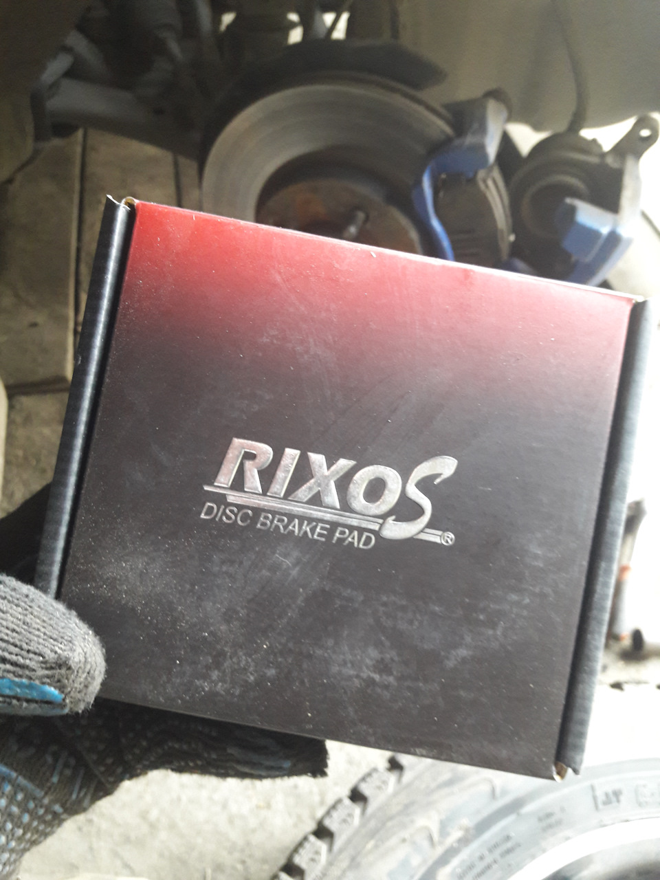 Передние колодки — Toyota Corolla RunX, 1,5 л, 2003 года | тест-драйв ...