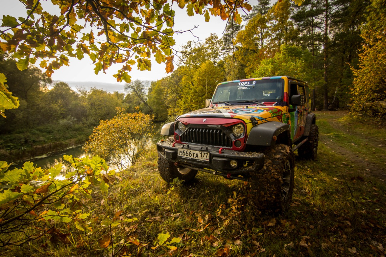 Jeep Вранглер девушки