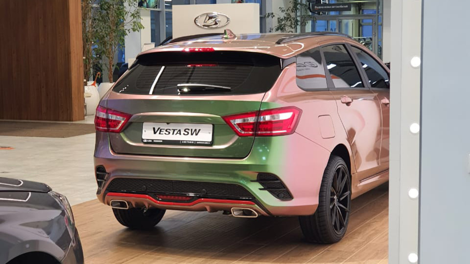 Фото в бортжурнале Lada Vesta SW Cross (1G)