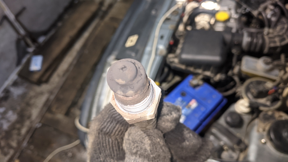 ДК Лямда опорное напряжение 0,298 — Lada 2114, 1,6 л, 2007 года ...