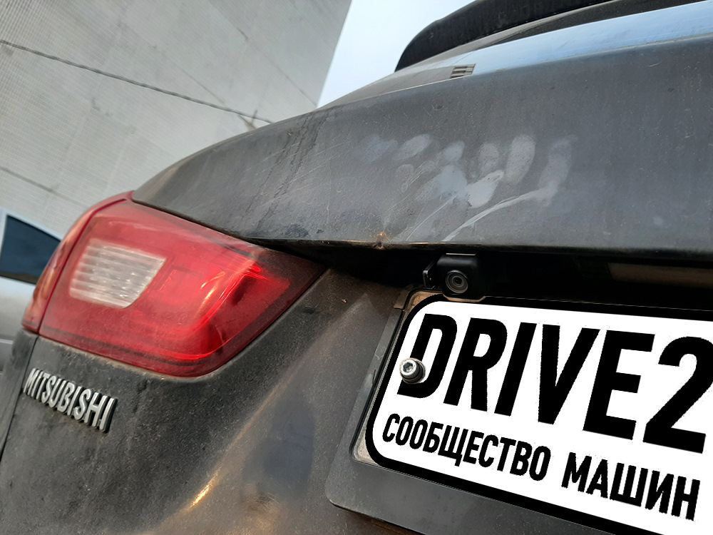 Магнитола с камерой заднего вида и омывайкой — Mitsubishi ASX, 1,6 л ...