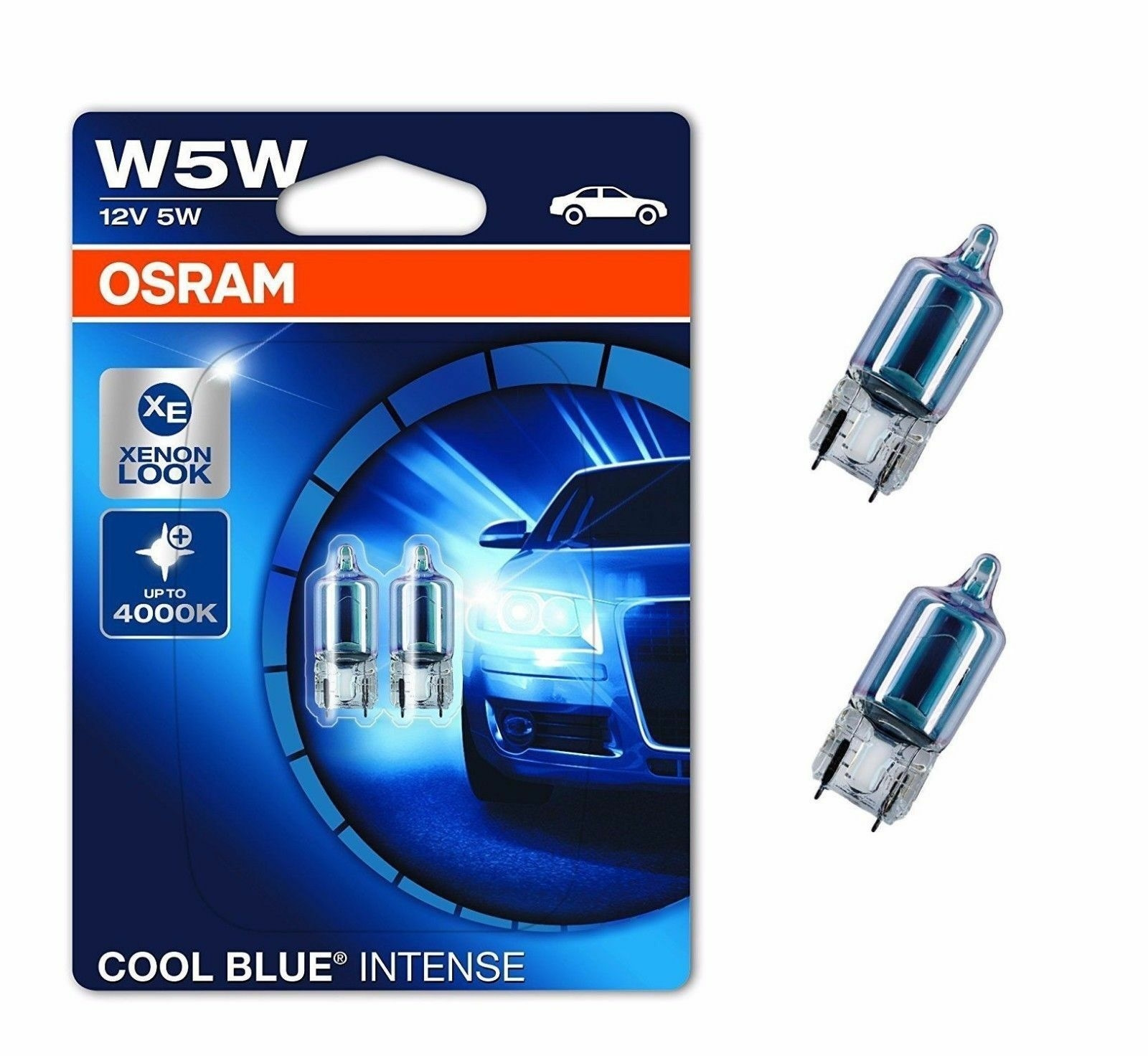 12v 5w купить. Лампа автомобильная галогенная Osram cool Blue intense w5w 2825hcbi-02b 12v 5w. Лампа w5w Osram 5000k. Автолампа Osram w5w 12v 5w w2.1*9.5d Blue. Осрам w5w cool Blue.