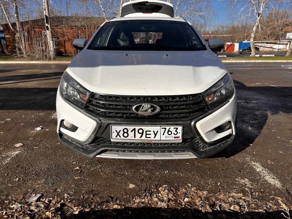 Установка впуска Веста спорт — Lada Vesta SW Cross (1G), 1,6 л, 2017 ...