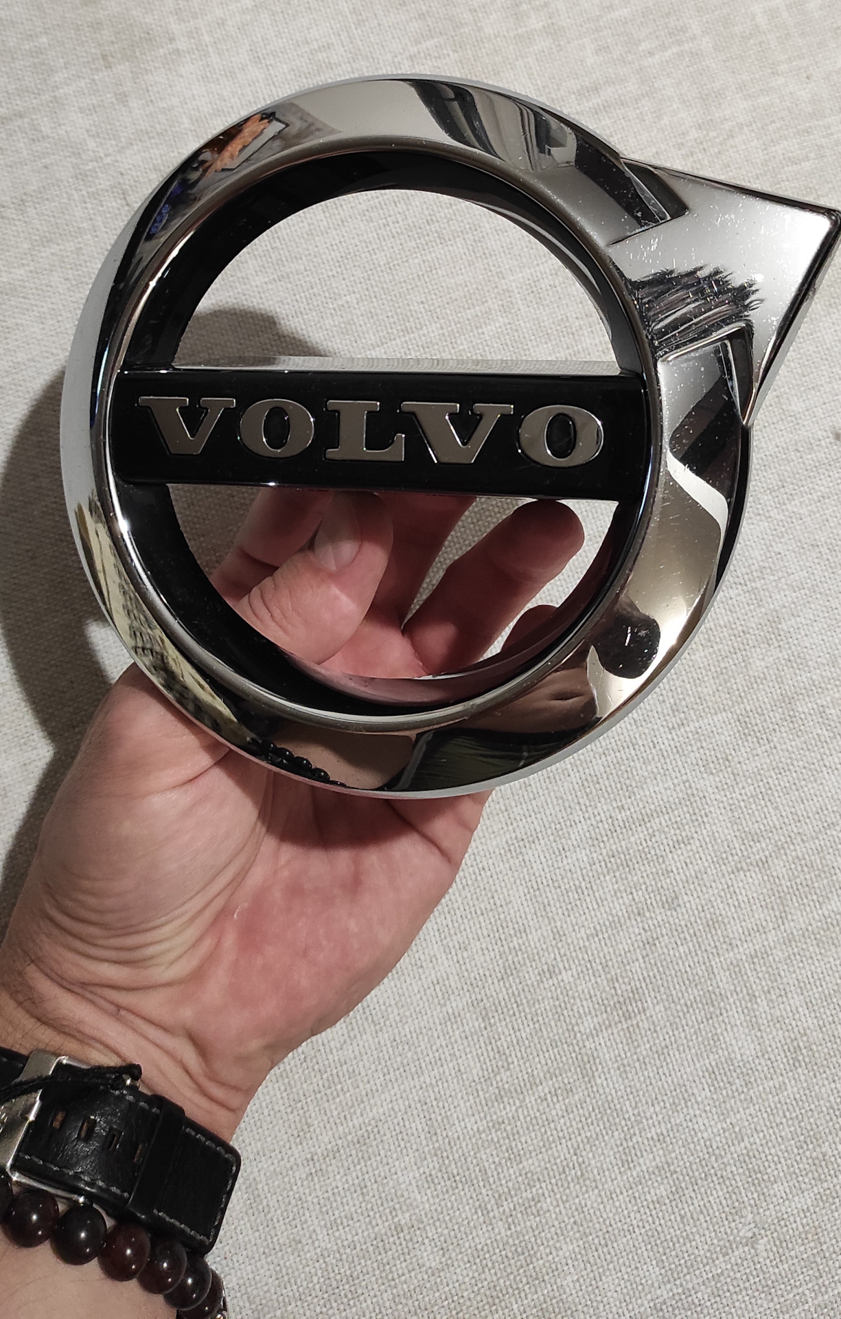 Эмблема VOLVO XC90 большая — Volvo XC90 (1G), 2,4 л, 2008 года ...