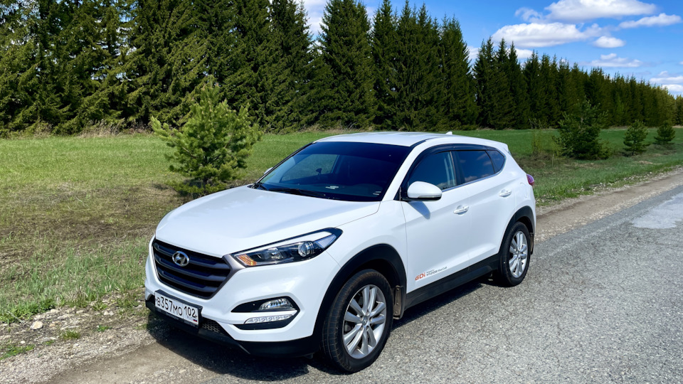 Hyundai Tucson " Белая стрела "