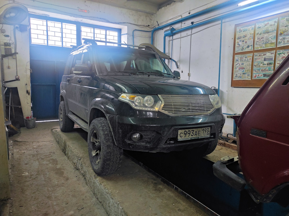 Ремонт шкворней… — УАЗ Patriot, 2,7 л, 2016 года | своими руками | DRIVE2