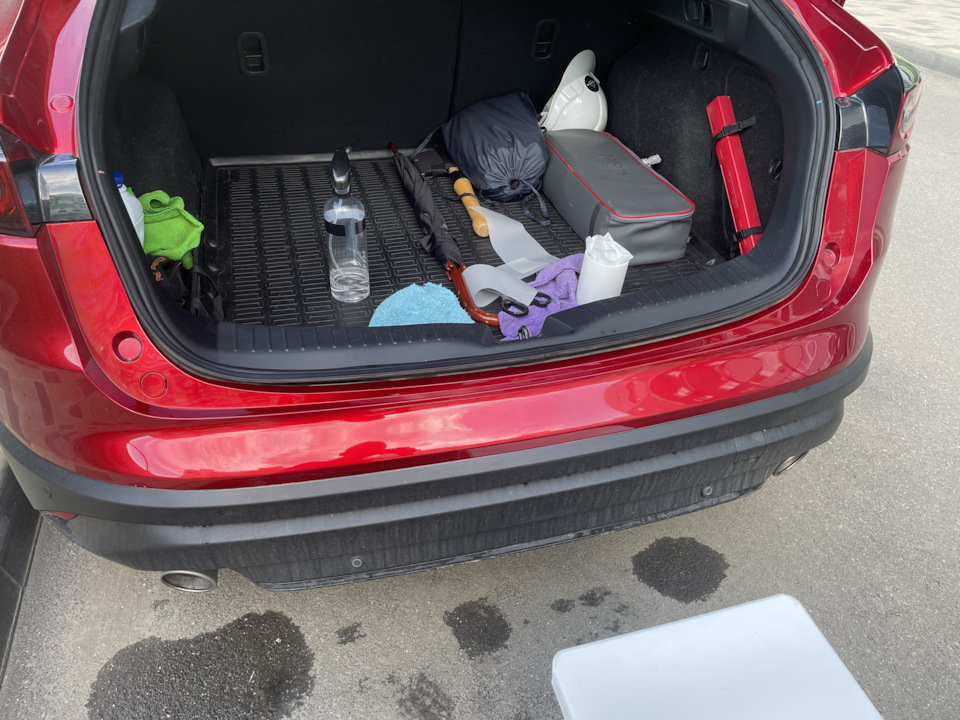Пленка на месте — Mazda CX-4