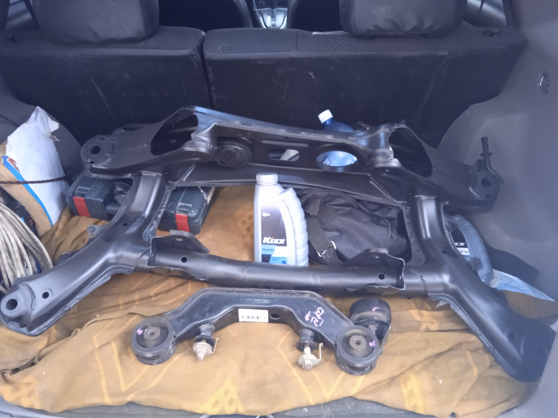 Замена стоек на Тойота Матрикс 4WD — Toyota Matrix (1G), 1,8 л, 2003 ...