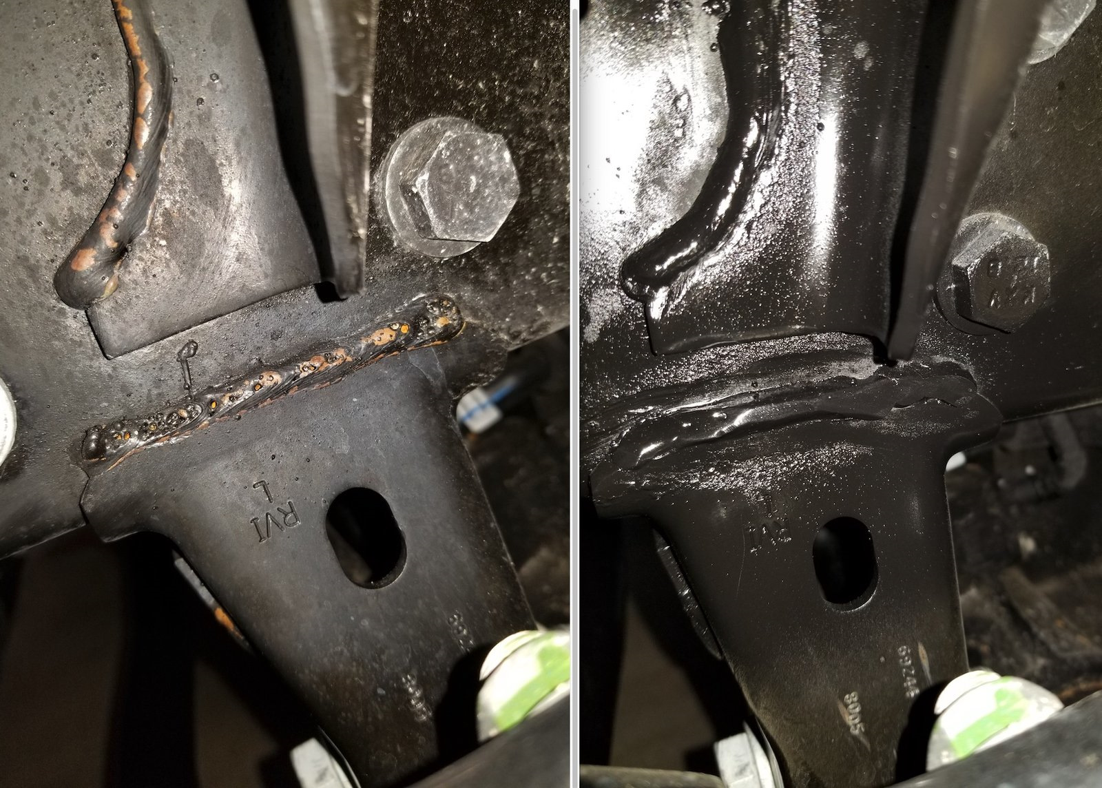Оторванное крепление тяги Панара или антикоррозионная обработка. — Jeep ...