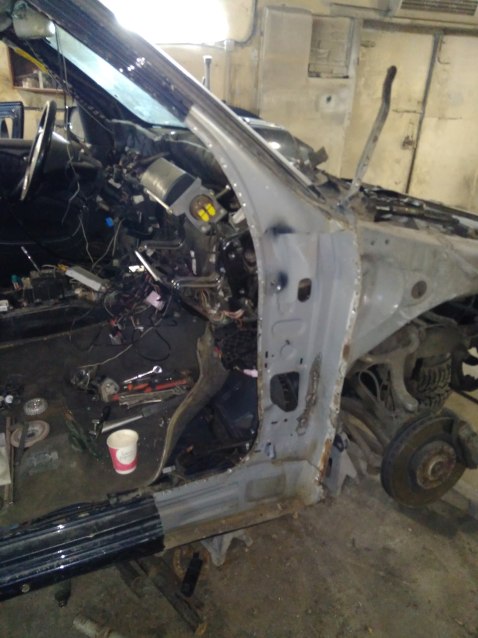 Первый кузовной ремонт или \"шоб ездила\" — Mercedes-Benz M-Class (W163 ...