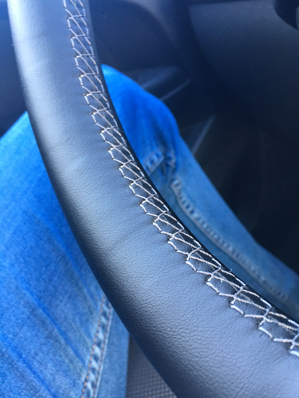 Как сделать шов косичка на руле - 90 фото