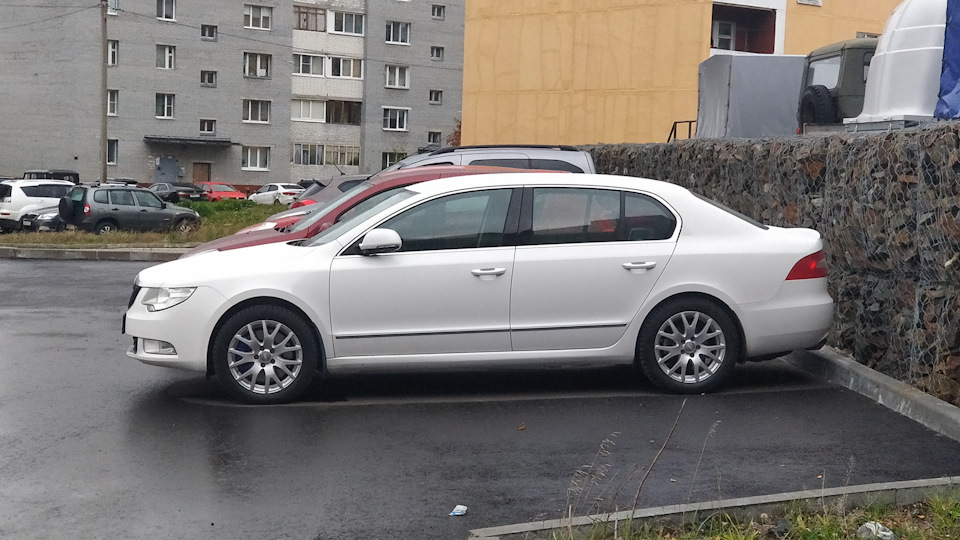 Полиуретан в подвеске — 19000 км — Skoda Superb Mk2, 1,8 л., 2012 года ...
