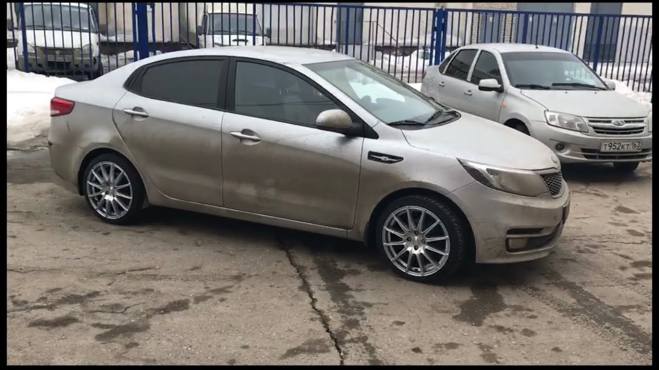 17 диски на 1.4 киа — KIA Rio (3G), 1,4 л, 2015 года | колёсные диски |  DRIVE2