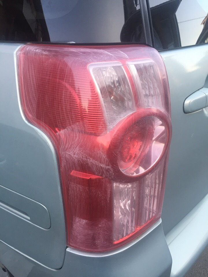 Запись №3. Полировка фар. — Toyota Raum (20), 1,5 л, 2006 года ...