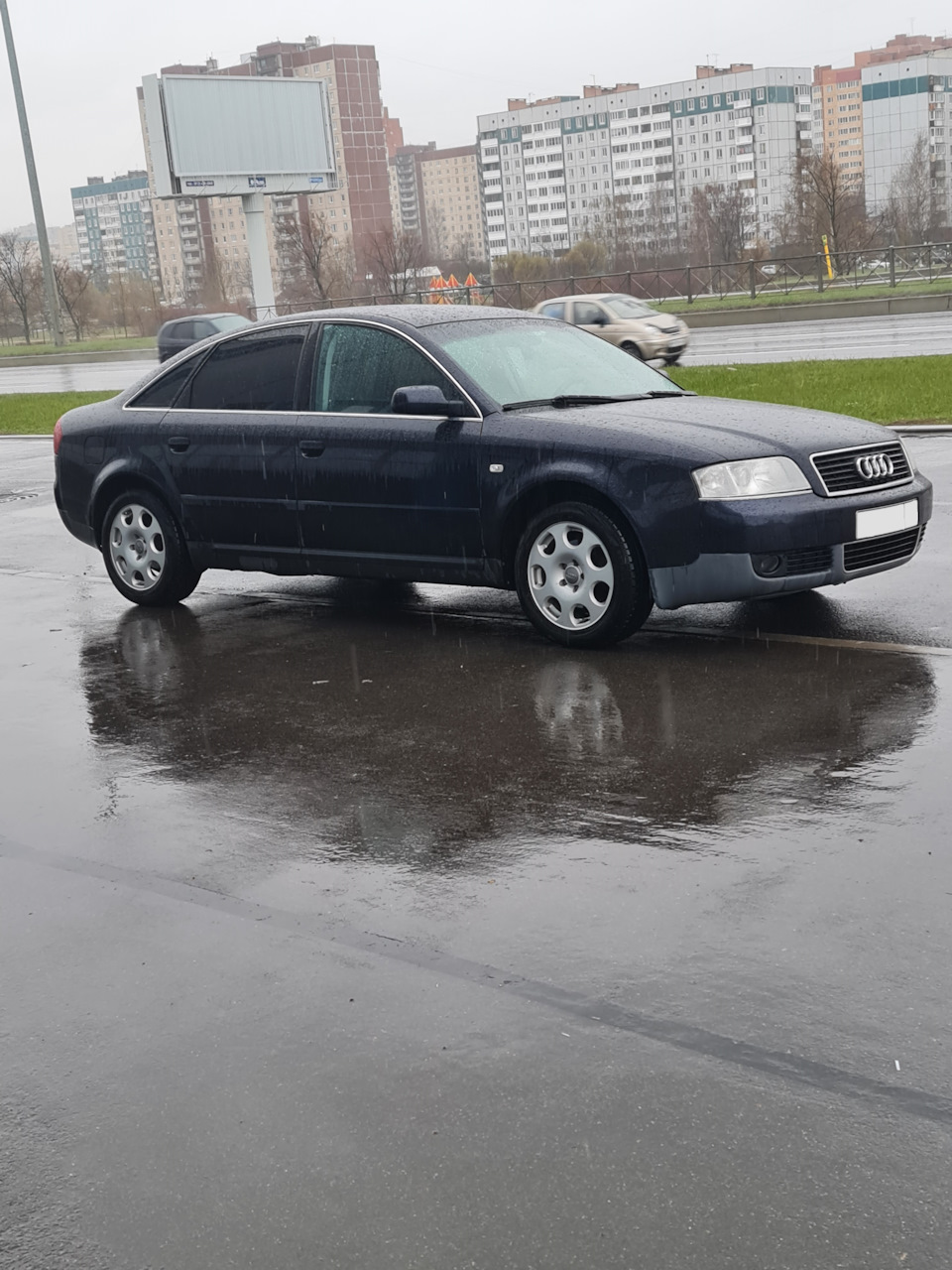 Переобулся на лето и … пошел снег :-) — Audi A6 (C5), 2 л, 2002 года |  колёсные диски | DRIVE2