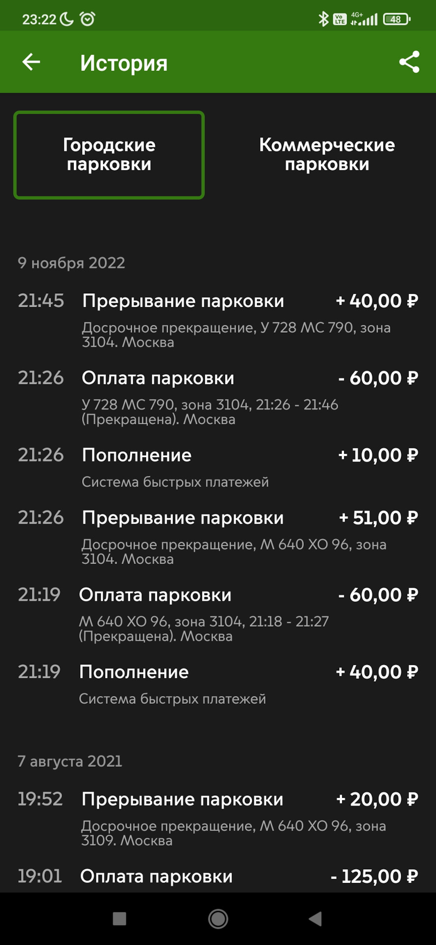 Штраф за неоплаченную парковку в Москве — SsangYong Actyon Sports (1G), 2  л, 2008 года | другое | DRIVE2