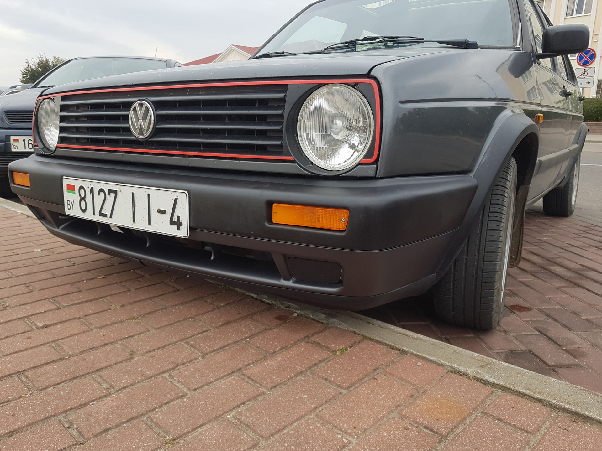 Широкий бампер и фаркоп — Volkswagen Golf Mk2, 1,3 л, года | своими руками | DRIVE2