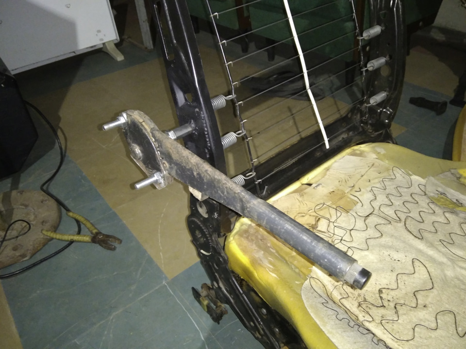 Самодельные подлокотники — Volkswagen Transporter T3, 1,7 л, 1988 года ...