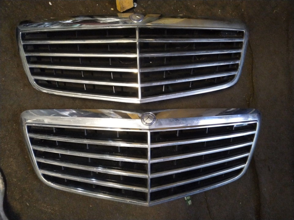 В продаже решетки рест — Mercedes-Benz E-class (W211), 3,2 л, 2005 года ...