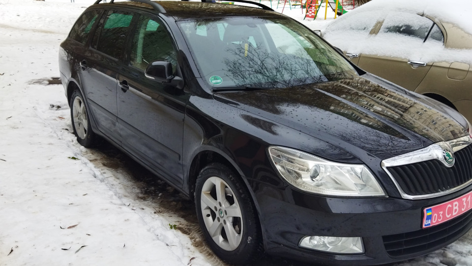 Интересно ваше мнение)Расход на холостых. — Skoda Octavia Combi Mk2, 1 ...