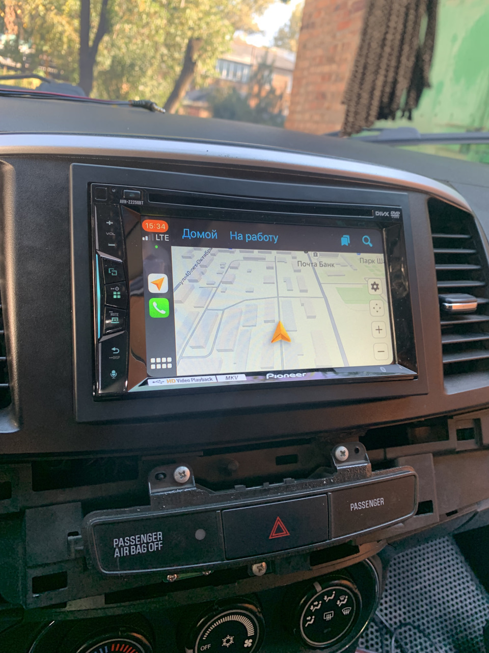 Pioneer AVH-Z2250BT — Mitsubishi Lancer X, 2,4 л, 2008 года | своими руками  | DRIVE2