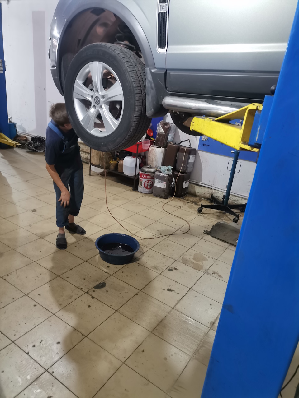 Вопрос по замене масла в АКПП — Opel Antara, 2,4 л, 2012 года ...