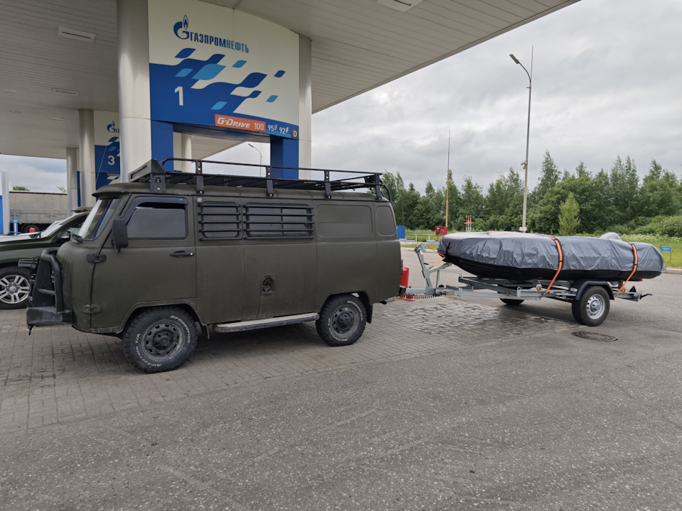 Пополнение запасов топлива — УАЗ 31519